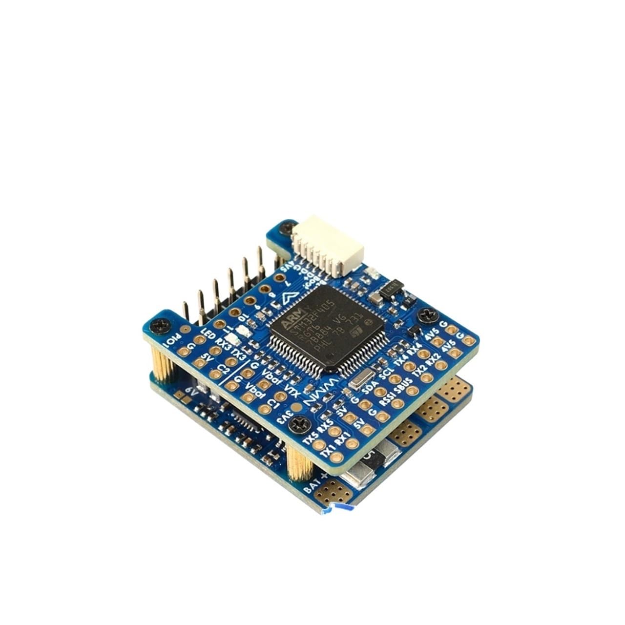 Controlador De Vuelo F405-WMN STM32F405 MCU PDB Integrado for Avión RC | Ajuste for F405-WMN 168MHz STM32F405 2-6S LiPo ICM42688 interruptor de cámara dual INAV(Flight Control v3)