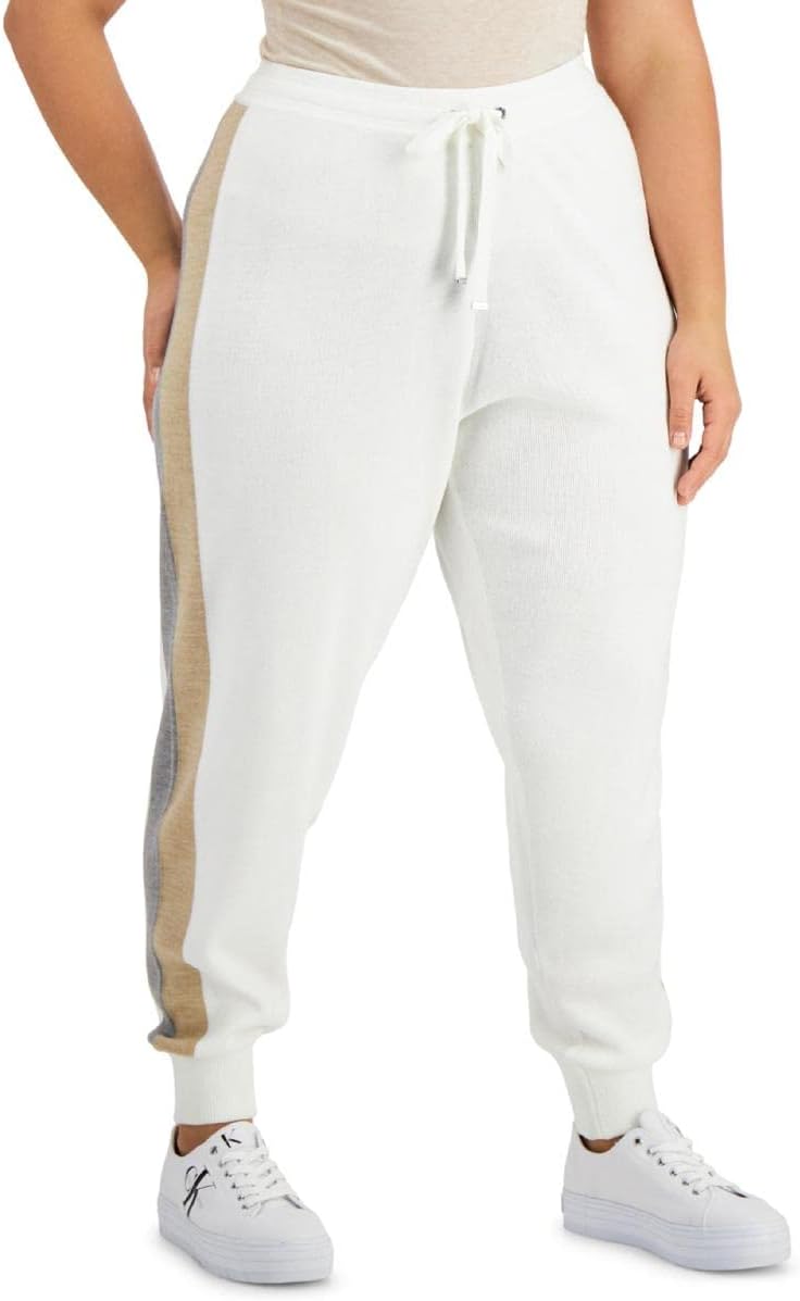 one stripe jogger pants