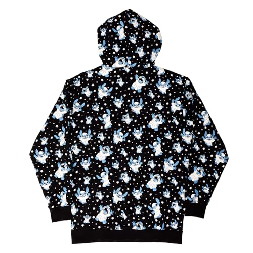 Sweat à capuche Stitch Ghost Disney taille M pour remplacer vos pulls froids