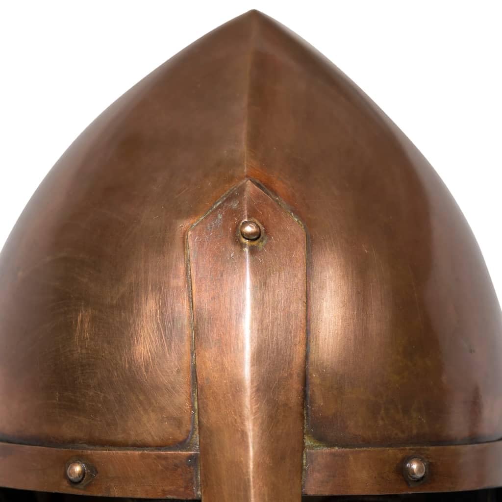 Genérico Réplica de Casco de Caballero Medieval Antiguo Larp Acero Cobre,Arte y Ocio,Hobbies y Artes Creativas,Coleccionables,Armas coleccionables-286225