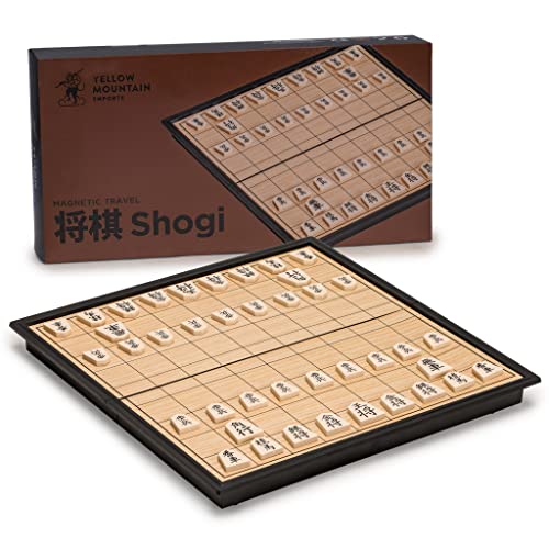 Yellow Mountain Imports Juego de Ajedrez Japonés Shogi...
