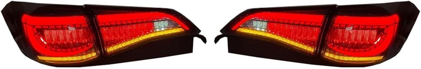 Car Taillight Compatible for Toyota Vios 2020 2021 2022 2023 Rear Lamp Brake Light Reverse Dynamic Turn Signal
