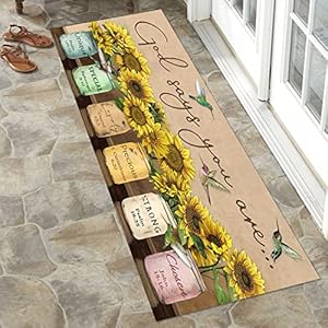 Rustic Style Kitchen Rugs Laundry Room Rug Non-Slip Rubber Farmhouse Decor Indoor Outdoor Rugs for Hallway Living Country Room Decor Bedroom Dining Room Bathroom Mudroom Room Decor 60"x24" Rustic Style Kitchen Rugs Laundry Room Rug Non Slip Rubber Farmhouse Decor Indoor Outdoor Rugs for Hallway Living Country Room Decor Bedroom Dining Room Bathroom Mudroom Room Decor 60×24