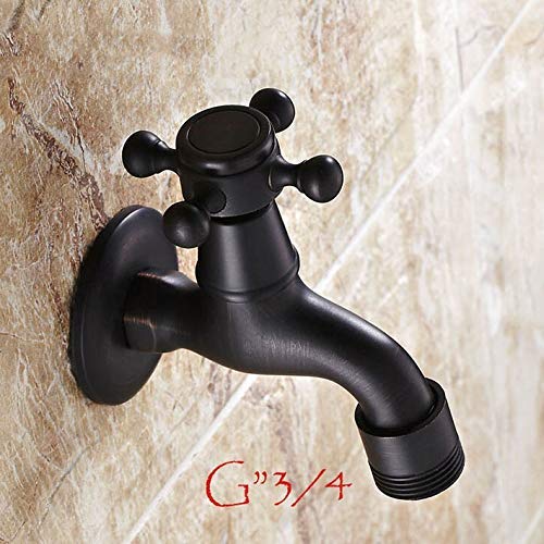 Guoshuche Faucet Washing Machine Faucet Basin Sink Lengthen Oil Rubbed Bronze Brass Washing Machine Tap Laundry Kitchen Sink Single Cold Faucet #TOP1