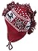 TOP HEADWEAR Peruvian Chullo Hat - Deer - Red
