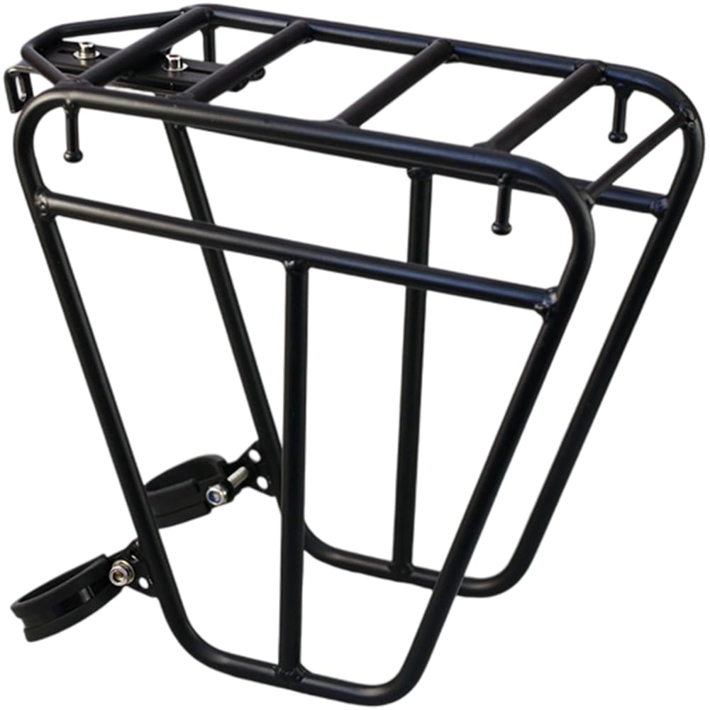 Baokuan Black Bike Cargo Rack Adjustable Rear Lightweight Luggage Carrier Racks Quick Release Mountain Road Bike Pannier Rack