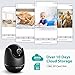 NETVUE Indoor Camera, Enhanced Security Camera with Advanced AI Skills for Pet/Baby/Nanny, 1080P FHD 2.4GHz WiFi Night Vision Home Camera, 2-Way Audio Dog Camera Cloud Storage/TF Card, Black