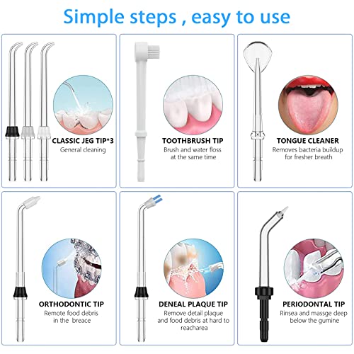 Turewell FC162-BLACK Water Dental Flosser thumb #2