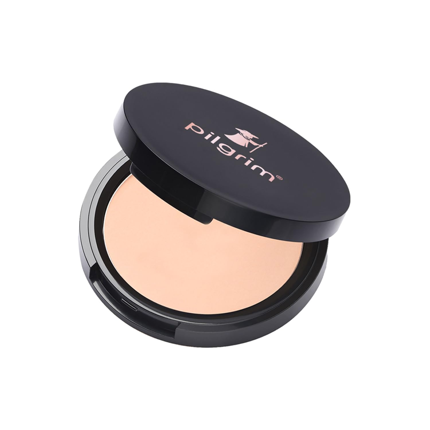 Pilgrim Classic Nude Matte Finish Compact Powder For All Skin Types Absorbs Oil, Conceals & Gives Radiant Skin, 80 Gram, Cream