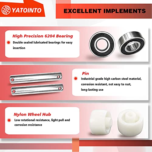 pallet jacktruck load wheels full set with axles and entry exit roller 334 x 37534 with bearings id 20mm red pallet jacktruck polyurethane load wheels kit