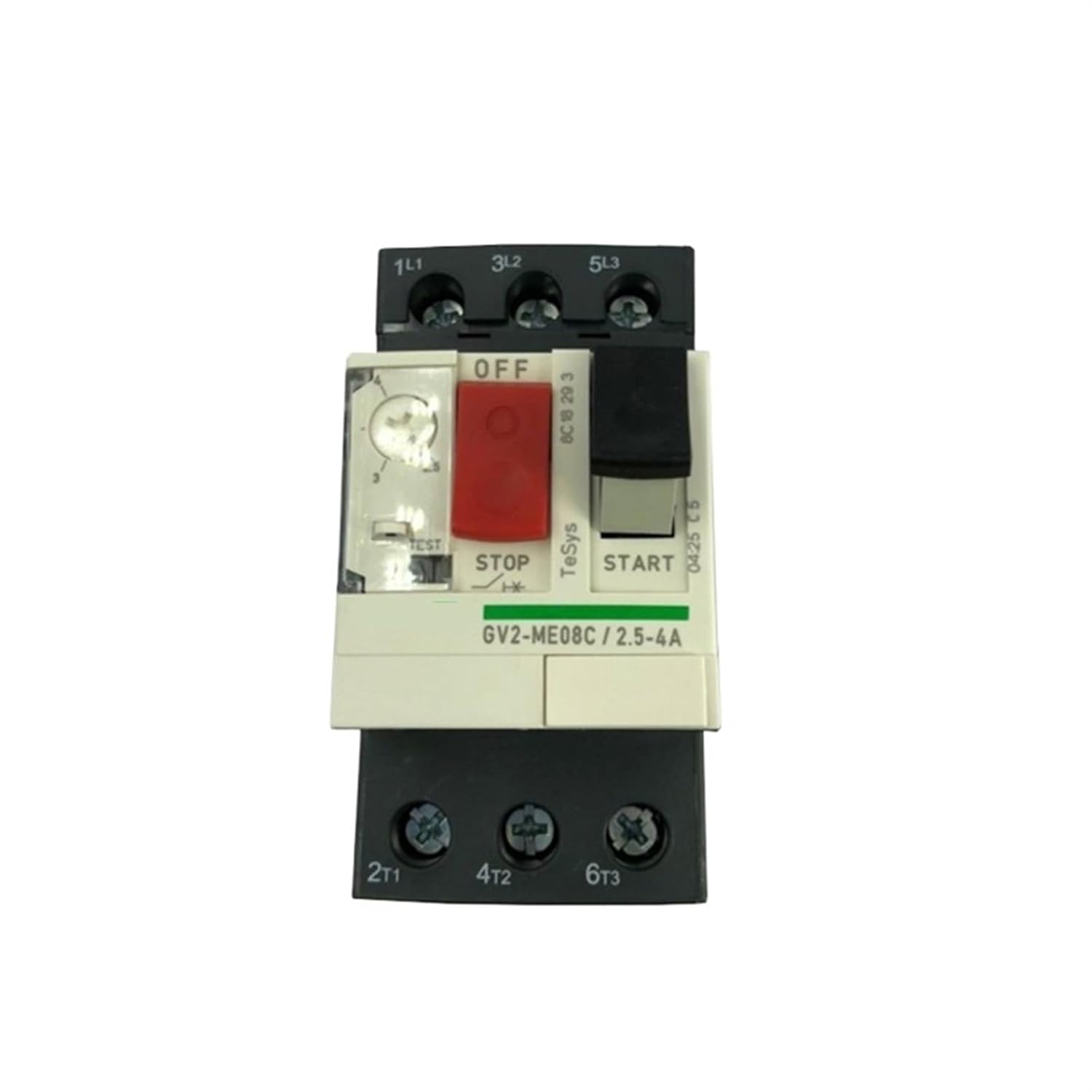 BAWHO GV3-ME20 GV3-ME40 GV3-ME63 GV3-ME80 Motor Protection Circuit Breaker 1Pcs (Color : GV3-ME14 6-10A)