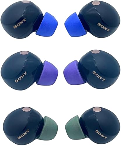 Miniatura 6 de Comply Almohadillas de espuma para auriculares Sony TrueWireless  Nuevo Sony XM5, WF-1000XM5, WF-1000XM4, WF-1000XM3, WF-XB700, máxima comodidad