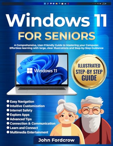 Snapklik.com : Windows 11 For Seniors: A Comprehensive, User-Friendly ...