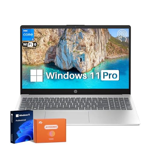 HP 15.6 ^b`XN[rWlXm[gp\R Intel i3 1215U (ő4.4GHz) 15.6 LED 250 Nits fBXvC 64GB RAM 2TB SSD  Wi-Fi 6E Windows 11 Pro i`