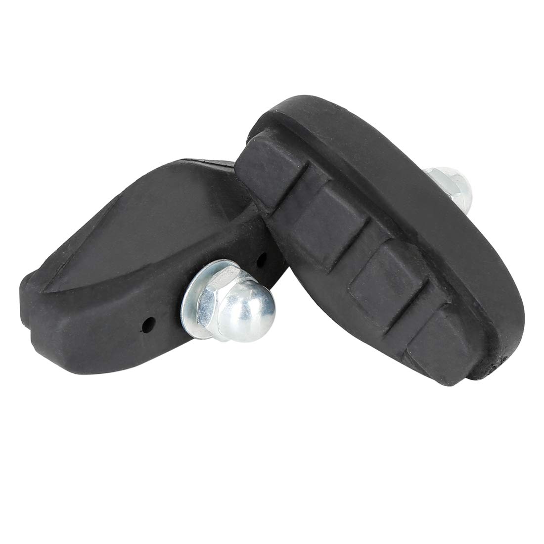 X AUTOHAUX Pair Bike Brake Pads Bicycle Block Mountain Bike MTB 45mm Black - Image 3