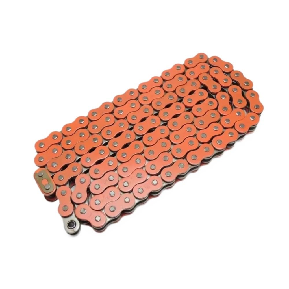 Cadena de Motocicleta roja 520 de 120 eslabones, Cadena de Rodillos Pesados, Piezas for Deportes de Motor, Apta for CR250, 450 CC, SR, ATV, Dirt Pit Bikes, Accesorios.