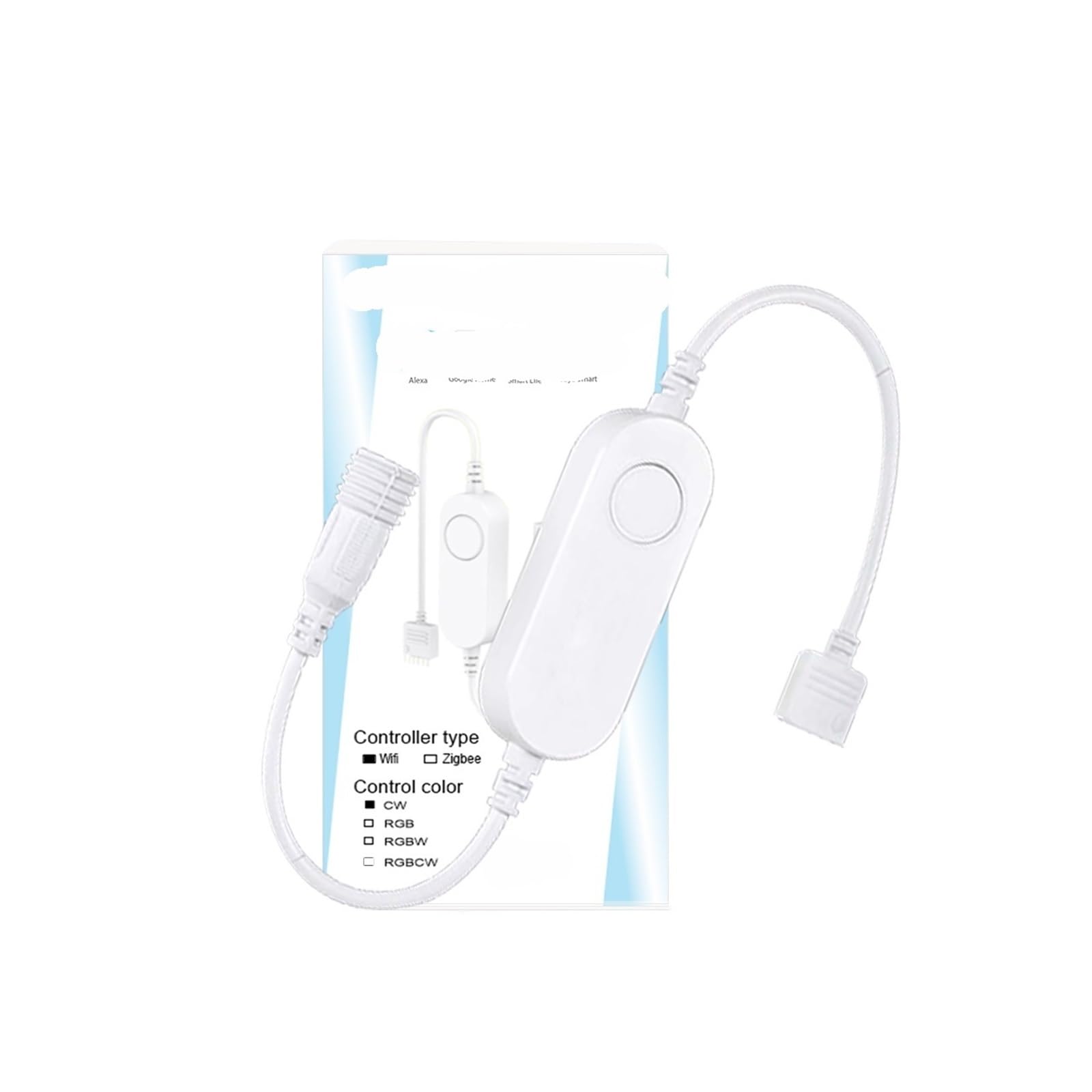 Ściemniacz DC12 DC24V DC5V USB WiFi 5050 RGB/RGBW/taśma świetlna LED kontroler monochromatyczny (sterownik CCT)