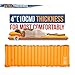 ZOOOBELIVES Extra Thickness Inflatable Sleeping Pad with Built-in Pump, Most Comfortable Camping Mattress for Backpacking, Car Traveling and Hiking, Compact and Lightweight - Airlive2000