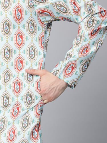Image of Luxrio Kurta Set for Men Cotton Blend Kurta with Pyjama Set Ethnic Set