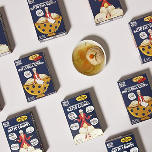 Matzo Ball Soup Kit & Matzo Crumbs, 4.5 Oz. Pack Of 2 (1 Of Each) From The Matzo Project, Vegetarian, Kosher (But Not Kosher For Passover), Low-Fat, No-Msg, No Trans Fat, Nothing Artificial… #TOP2