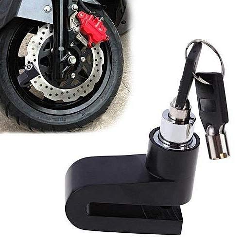 Posh Disc Brake Lock for Bike Protection for Universal Motorcycles with Disc Brakes | Heavy Duty | Strong Material Disc Brake Lock (Random Color) by Generic Hub™