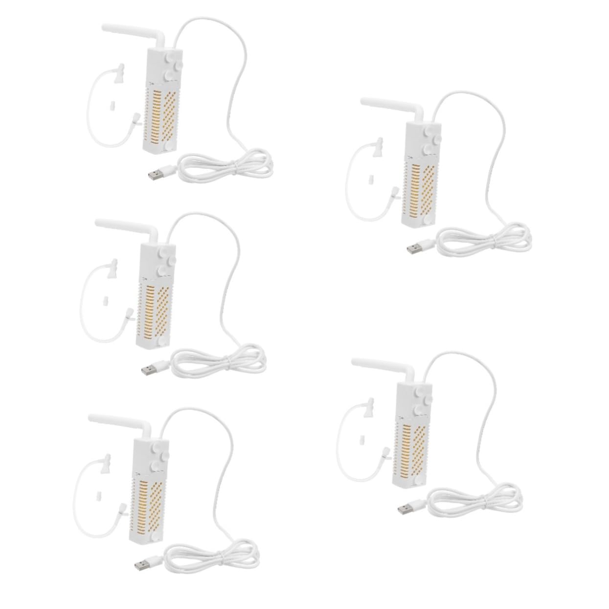 Sosoport 5pièces Pompe à Eau Usb Silencieuse Pour Aquarium Fontaine Et Systèmes Hydroponiques Pompe Submersible Pour Économie Eau