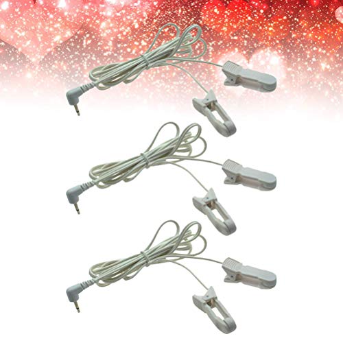 ABOOFAN 3 peças de choque elétrico Pluse Clímax Masturbação mamilo grampos labiais grampos brinquedo