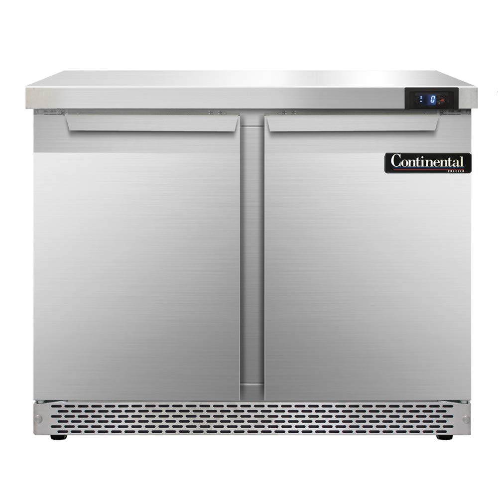Continental Refrigerator SWF36-FB Work Top Freezer, Front Breathing, 36