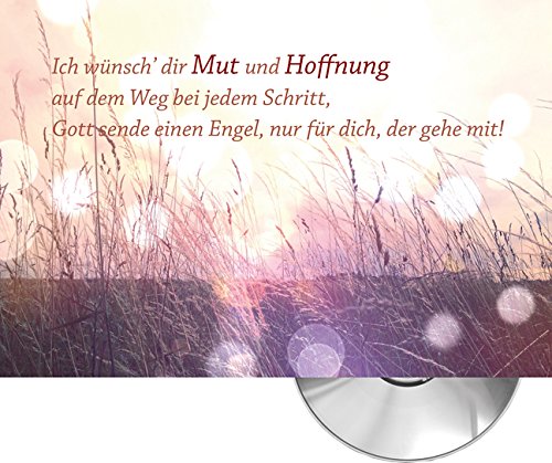 Ich wünsch dir Mut und Hoffnung (Motiv Abendstimmung) CD-Card