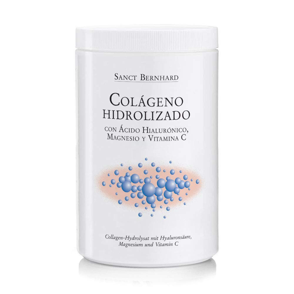 Colágeno hidrolizado con Ácido Hialurónico, Magnesio y Vitamina C - contribuye al normal mantenimiento de los huesos y ayuda a la formación de colágeno - ahora con 630gr por unidad