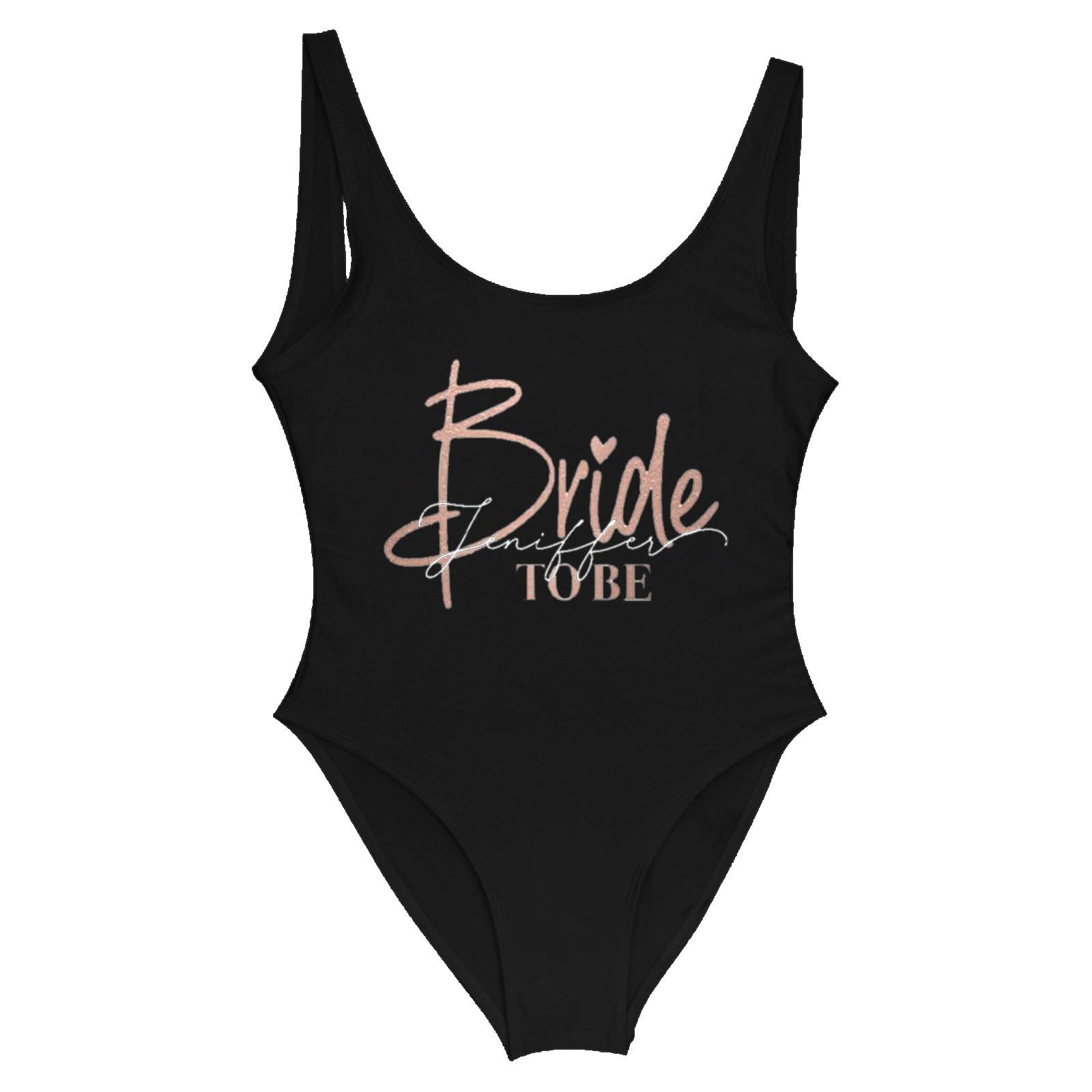 Damski zestaw bikini modny strój kąpielowy z nadrukiem litery seksowne stroje kąpielowe bez rękawów bez pleców, czarny, XL