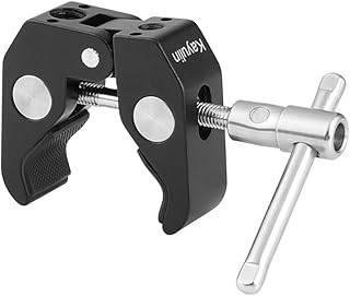 Kayulin Super Crab Clamp with Locating pin for DSLR Camera Studio