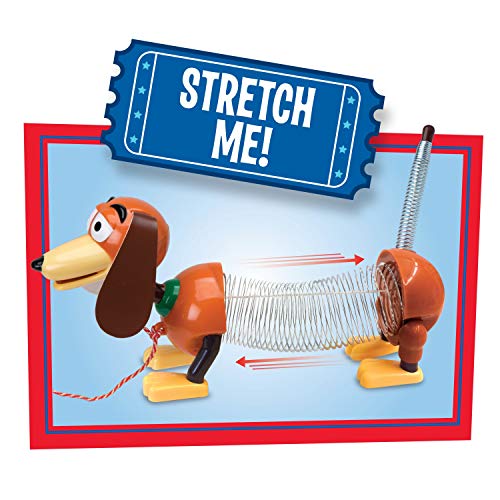 Disney and Pixar Toy Story Slinky Dog Pull Toy, Walking Spring Dog Toy with Leash, Classic Stretch Toy for Toddlers, Preschool Kids Toys Ages 18 Months and Up, Basket Stuffers by Just Play by Just Play - Image 4
