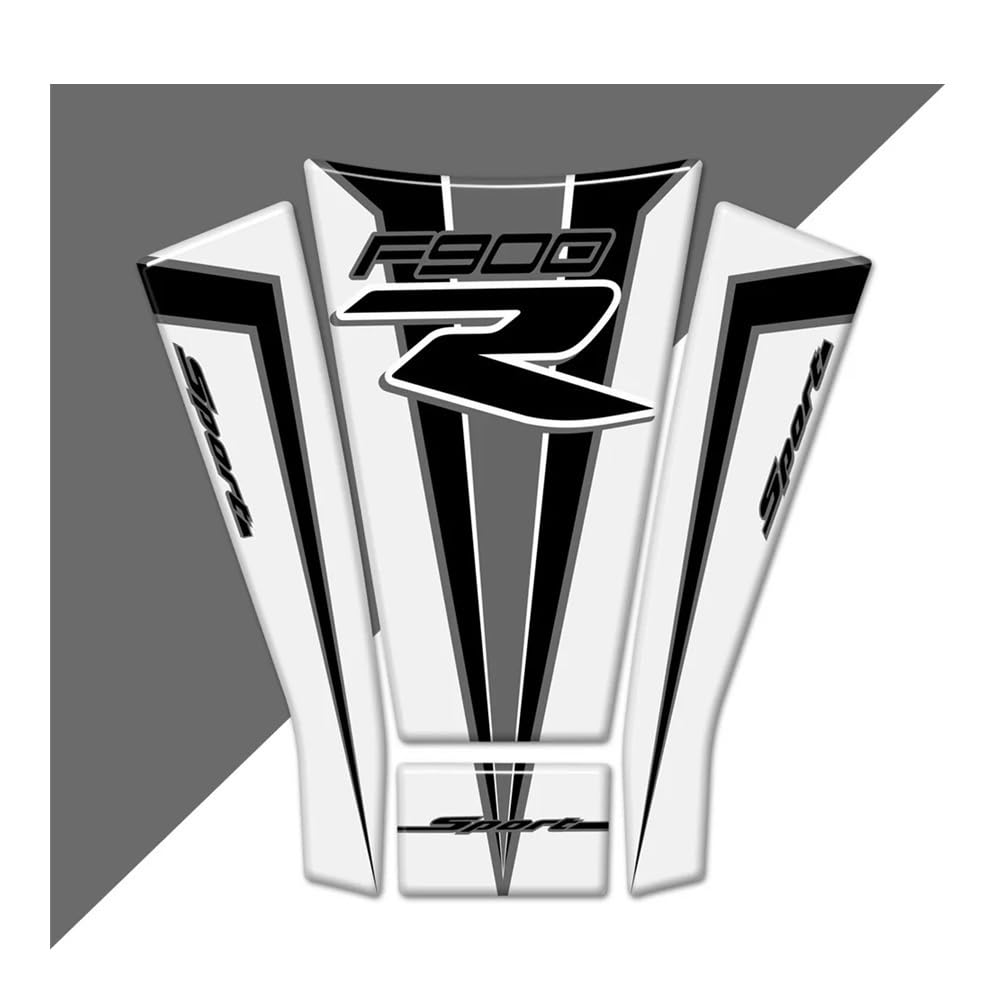 Motorcycle Tank Pad Protection Tank Pad for F900R F900 F 900 R Stickers Decals Fuel Tankpad Fishbone Protector Motorcycle 2019 2020 2021 2022 Traction Decal