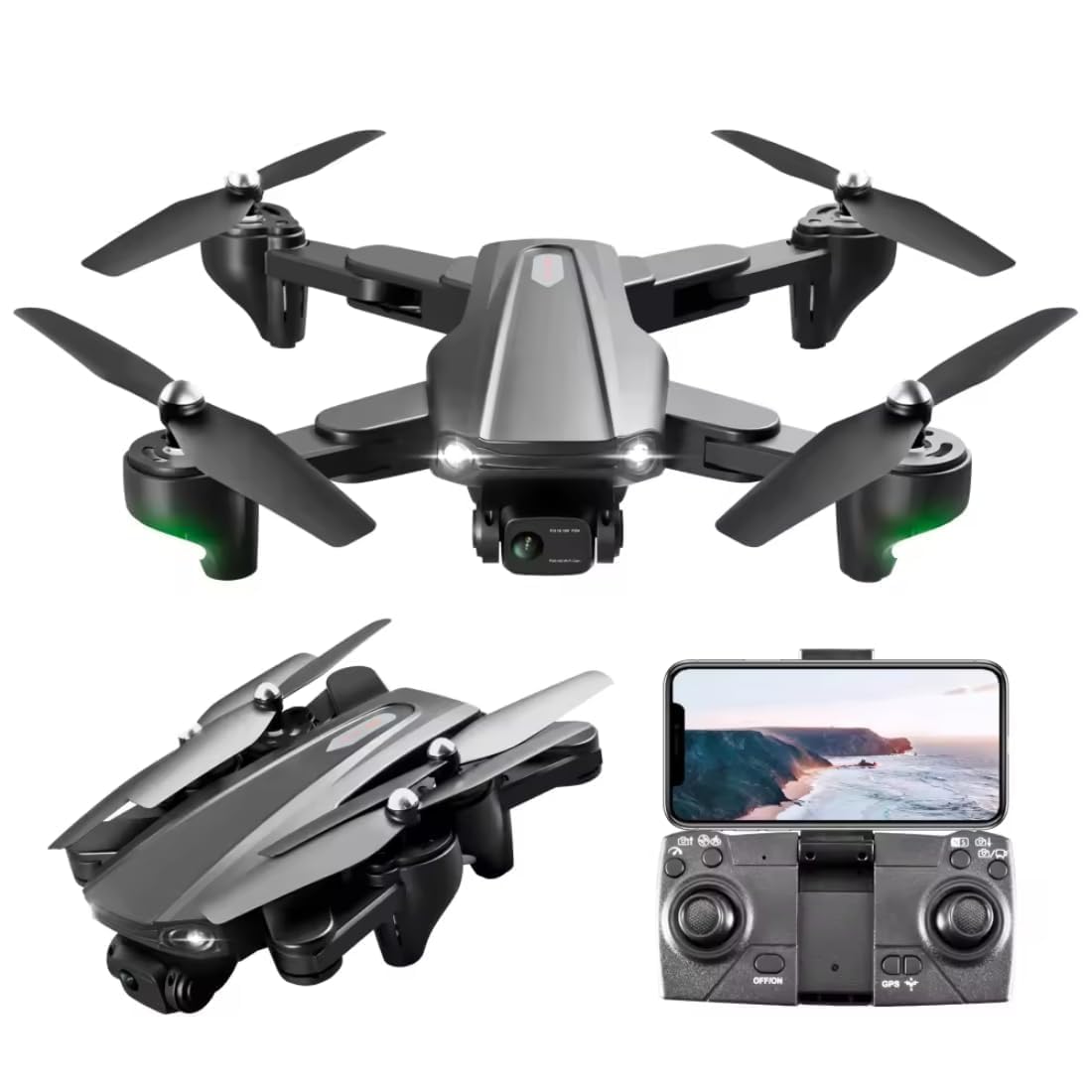 See full amazon price history chart for R20 Pro Drone with 4K Camera WiFi FPV 1080P HD Dual Foldable RC Drone Altitude Hold Headless Mode Visual Positioning Auto Return App Control Multicolor (R20) R20 Pro Drone with 4K Camera WiFi FPV 1080P HD Dual Foldable RC Drone Altitude Hold Headless Mode Visual Positioning Auto Return App Control Multicolor (R20) (B0DHGPR487) Amazon Price History, Amazon Price Tracker