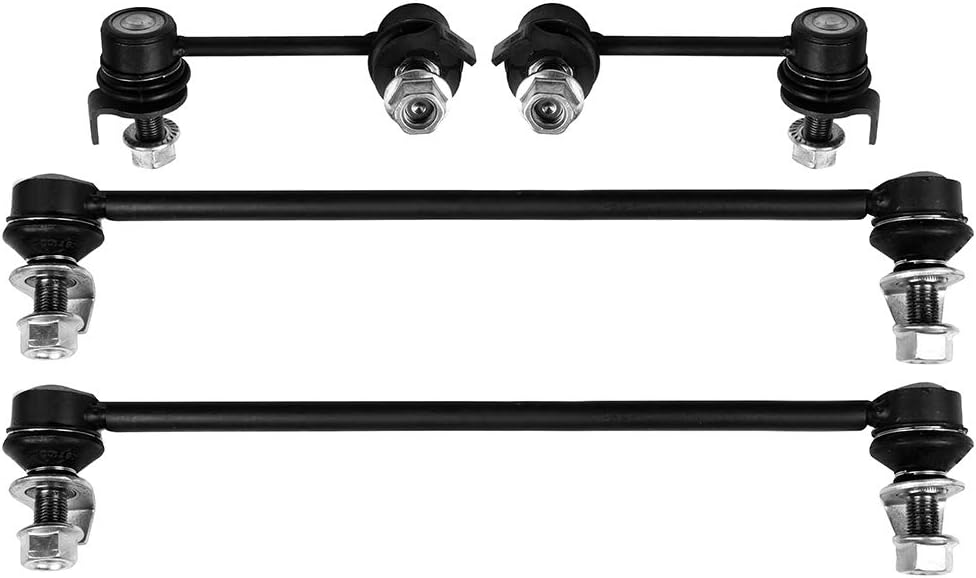 OCPTY - New 4-Piece Front Sway Bar End Link Rear Sway Bar End Link fit 2003-2008 For Infiniti FX35 2003-2008 For Infiniti FX45