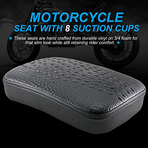 Coussin de passager pour moto balade en duo chopper bobber