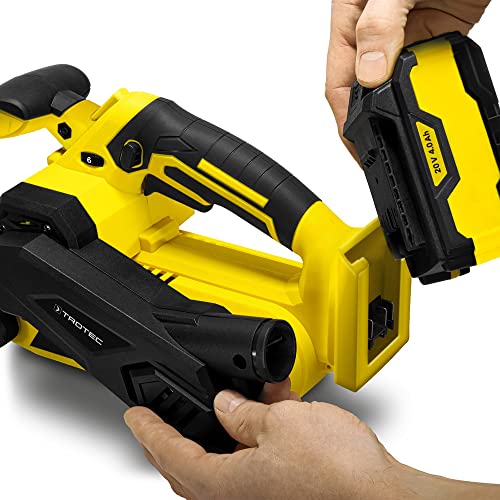 Akku-Bandschleifer Trotec PBSS 10-20V mit variabler Drehzahl