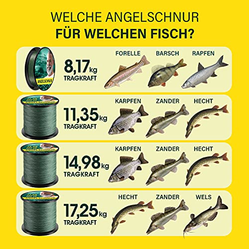 Liebkern Geflochtene Angelschnur geflochten Geflochtene Schnur Angel Schnur geflochtene Angelsehne Angel Schnüre Glatte… – Bild 3