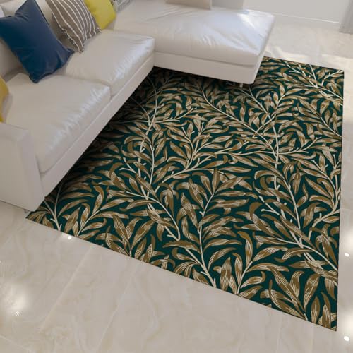Tapis William Morris 120x180 tapis couloir aquarelle botanique - 3