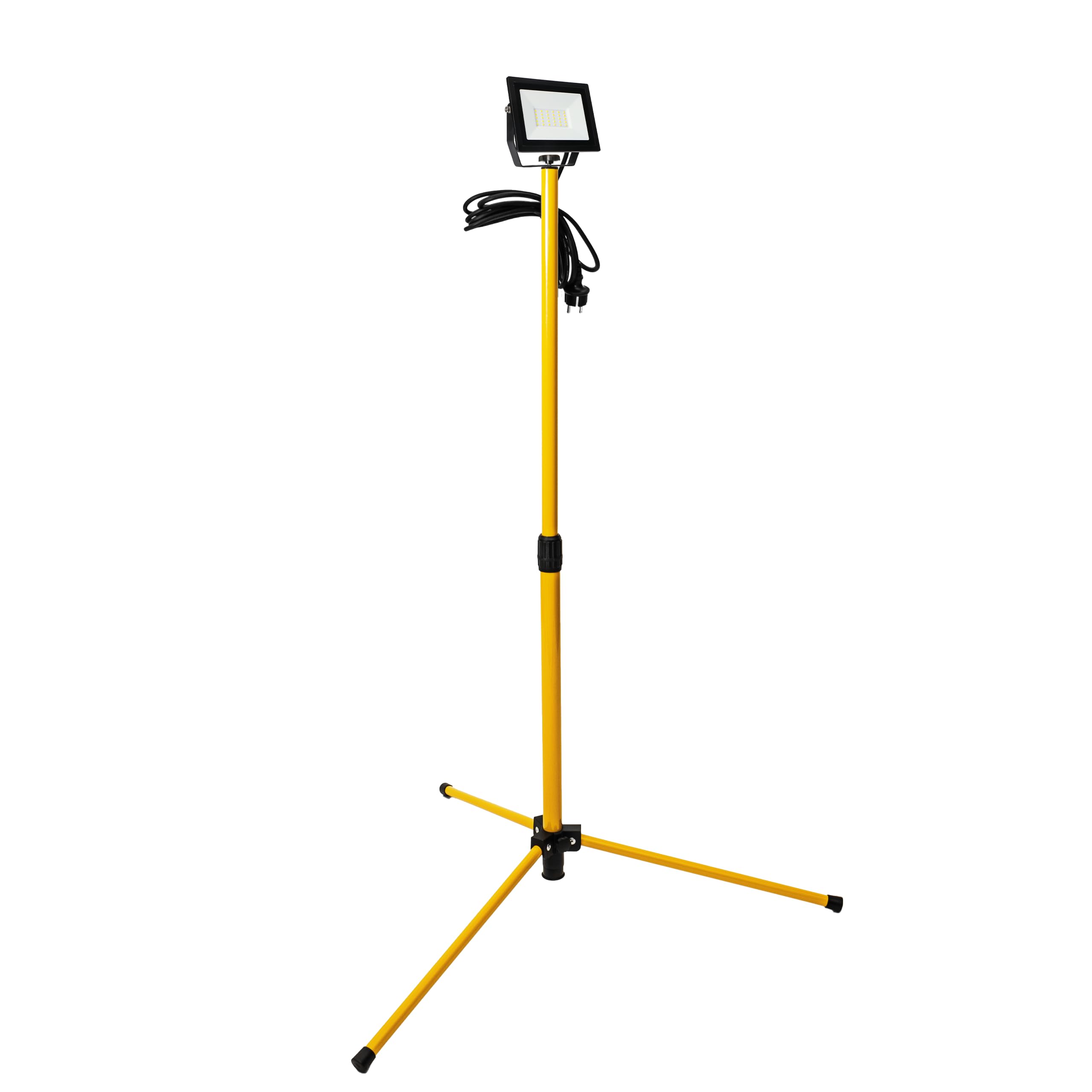 LED's work 0310653 LED-Arbeitsstrahler mit 1,2m Stativ 30W neutralweiß IP54 2,5 m Zuleitung