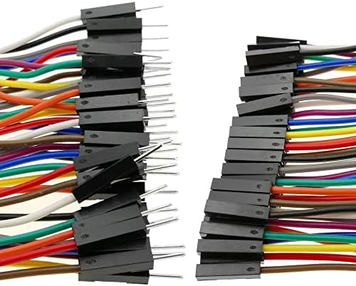 Kit Cavi Jumper E Connettori Per Arduino - 120pcs 3x10cm Maschio/Femmina + 20pcs Header 2.54mm - Foto 10