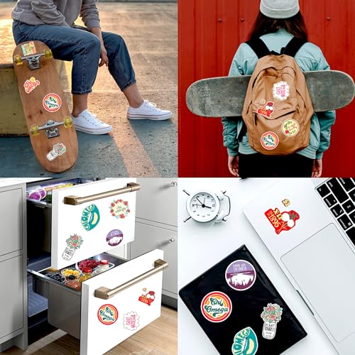 Pegatinas de vinilo resistentes al agua para personalizar tu skate y coche 3