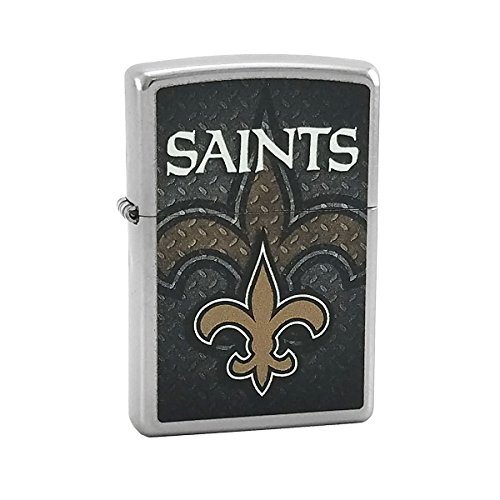 Custom Style Personalized Zippo Lighter NFL - Free Laser Engraving (New Orleans Saints)