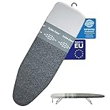 Bartnelli Smart Hanger Tabletop Ironing Board | Designed and Made in Europe with New Patent EZ Glide Technolgy, & Park Zone, European Quality and Innovation (Size-34x12)