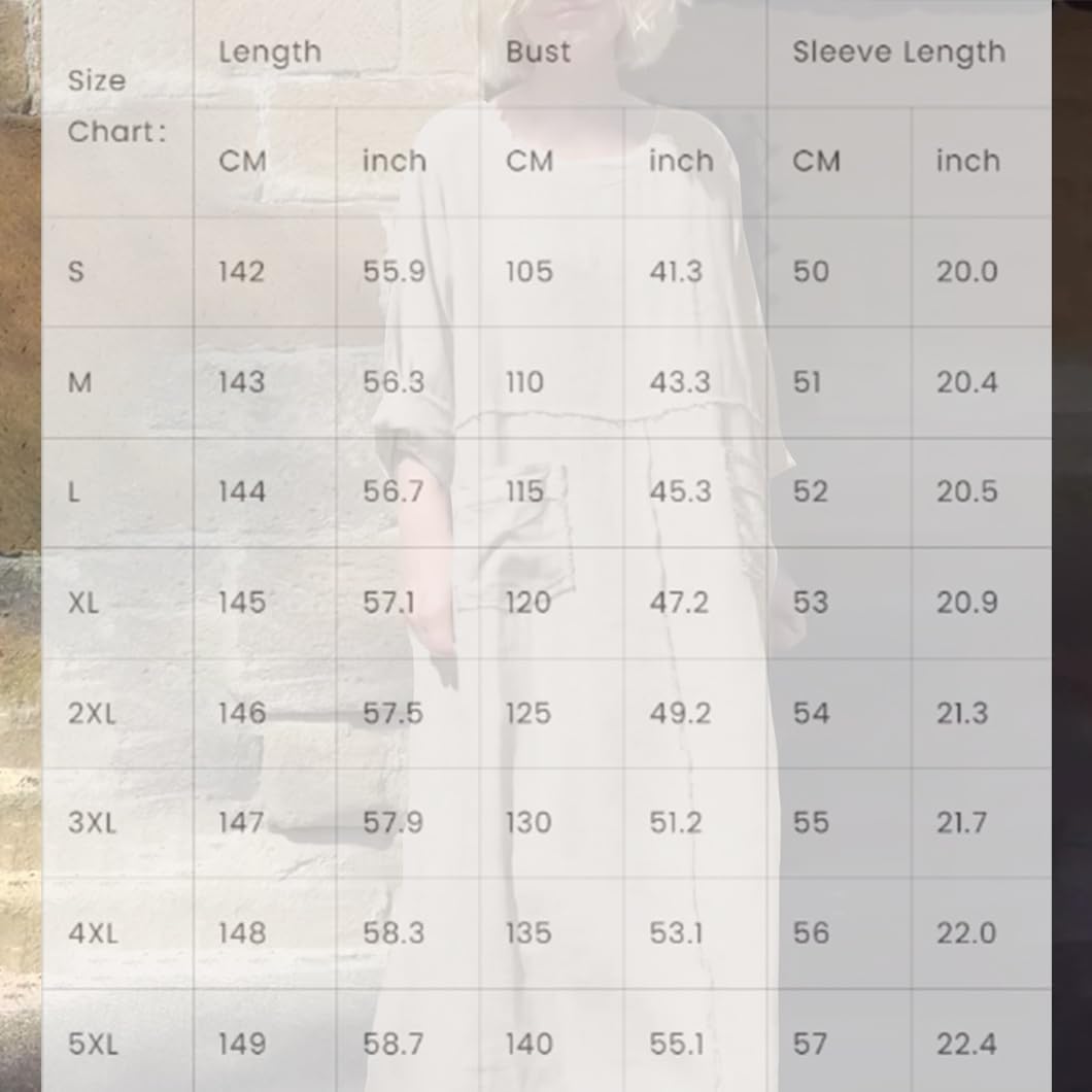 Patchwork Cotton Dress for Women Crew Neck Long Sleeve Maxi Dresses with Pockets Summer Fashion Casual Plus Size - Image 3