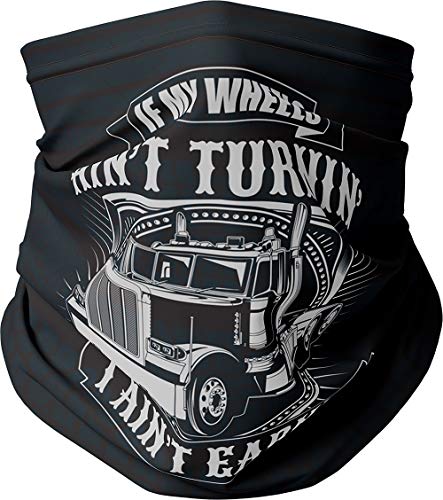 Bad Bananas Truck Driver Gifts - Neck Gaiters, Truckers Washable Reusable Face Masks - Thumbnail 5