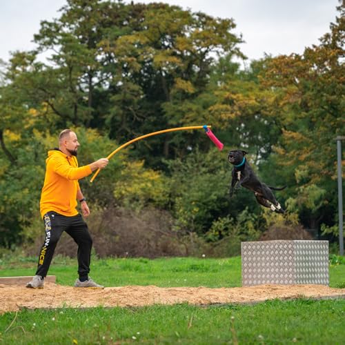 Bull Fit Baumwolle-Nylon Beisswurst für Hunde, 30 cm mit Handschlaufe - Sehr Robustes Hundespielzeug für Training IGP IPO Schutzhund, Hundesport, Tauziehen und Zerrspiele mit Hund