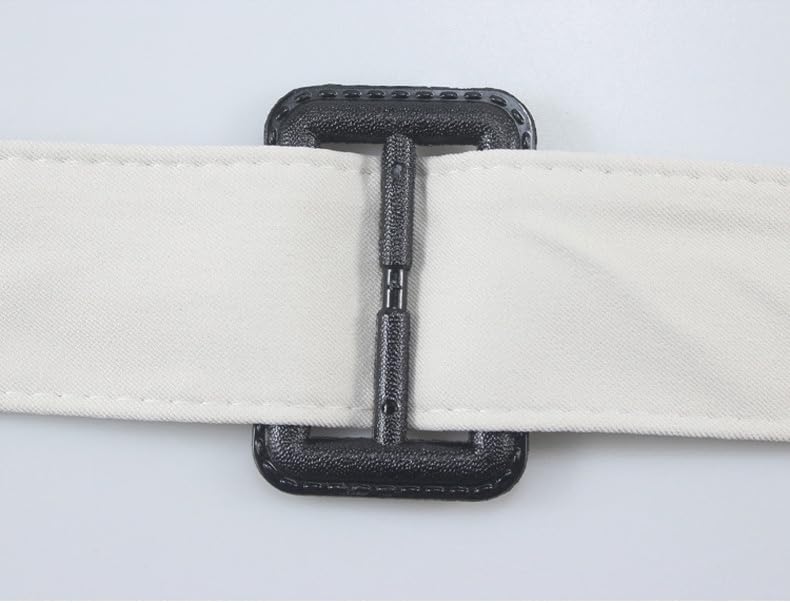 Womens Wind Trench Coat Replacement Waistband Waist Belt with Adjustable Buckle for Overcoat Jacket Dress4