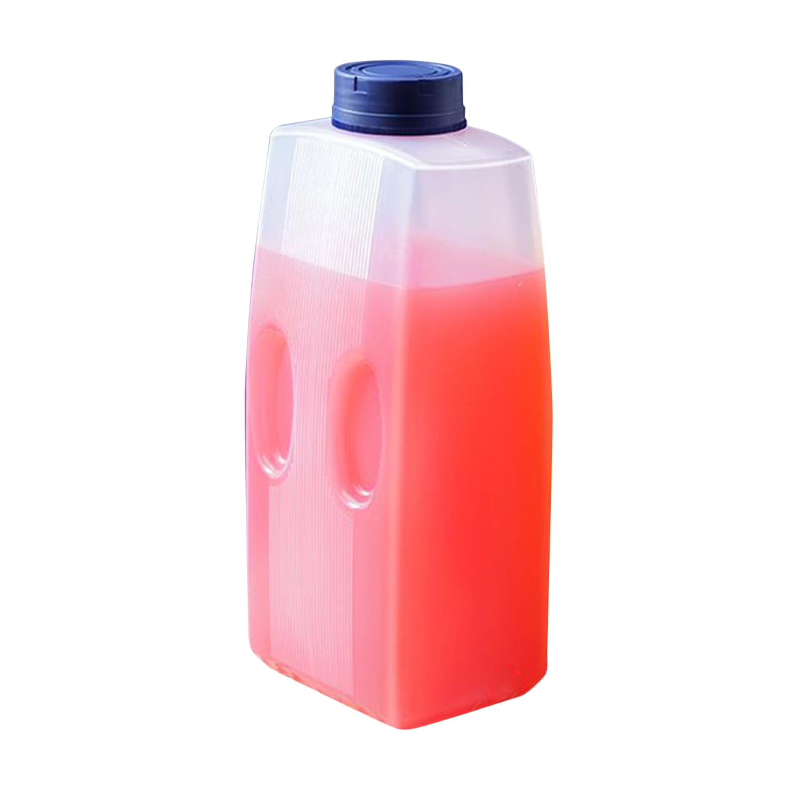 Bouteille à Jus 2L Distributeur de Boissons Froides pour Réfrigérateur avec Couvercle